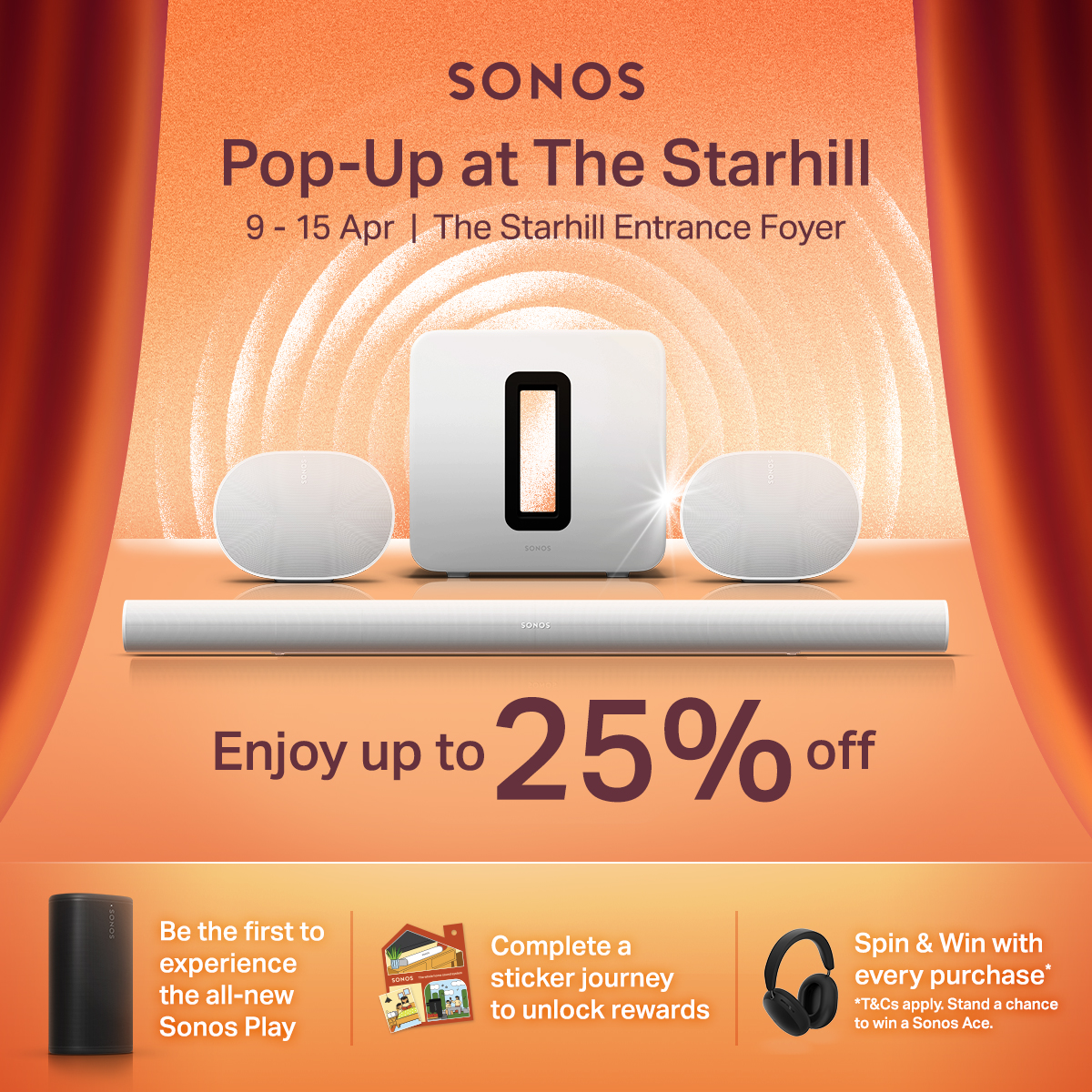 Sonos快闪活动开跑:4月15日前可享高达25%折扣、免费安装、赠品等,也有新品两项! 2 Sonos快闪活动开跑:4月15日前可享高达25%折扣、免费安装、赠品等,也有新品两项!