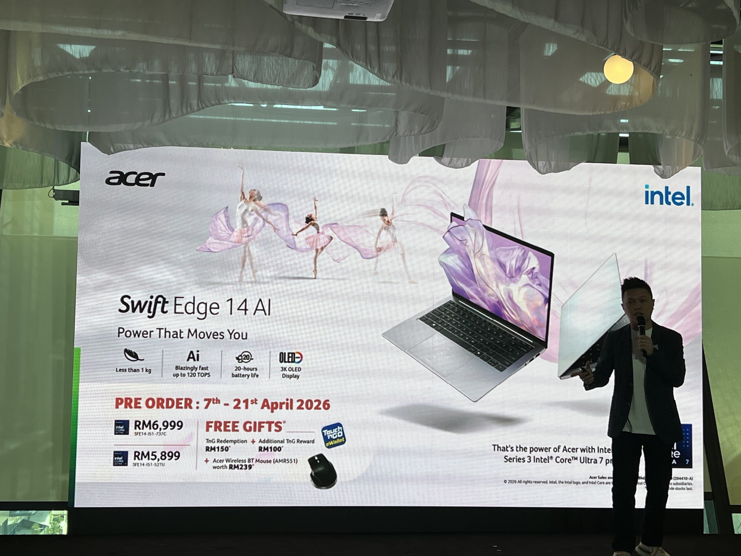Acer新笔电发布:Intel Core Ultra 3系列、1kg不到的办公本以及一体式桌机等,售RM4399起! 6 IMG 0661 scaled