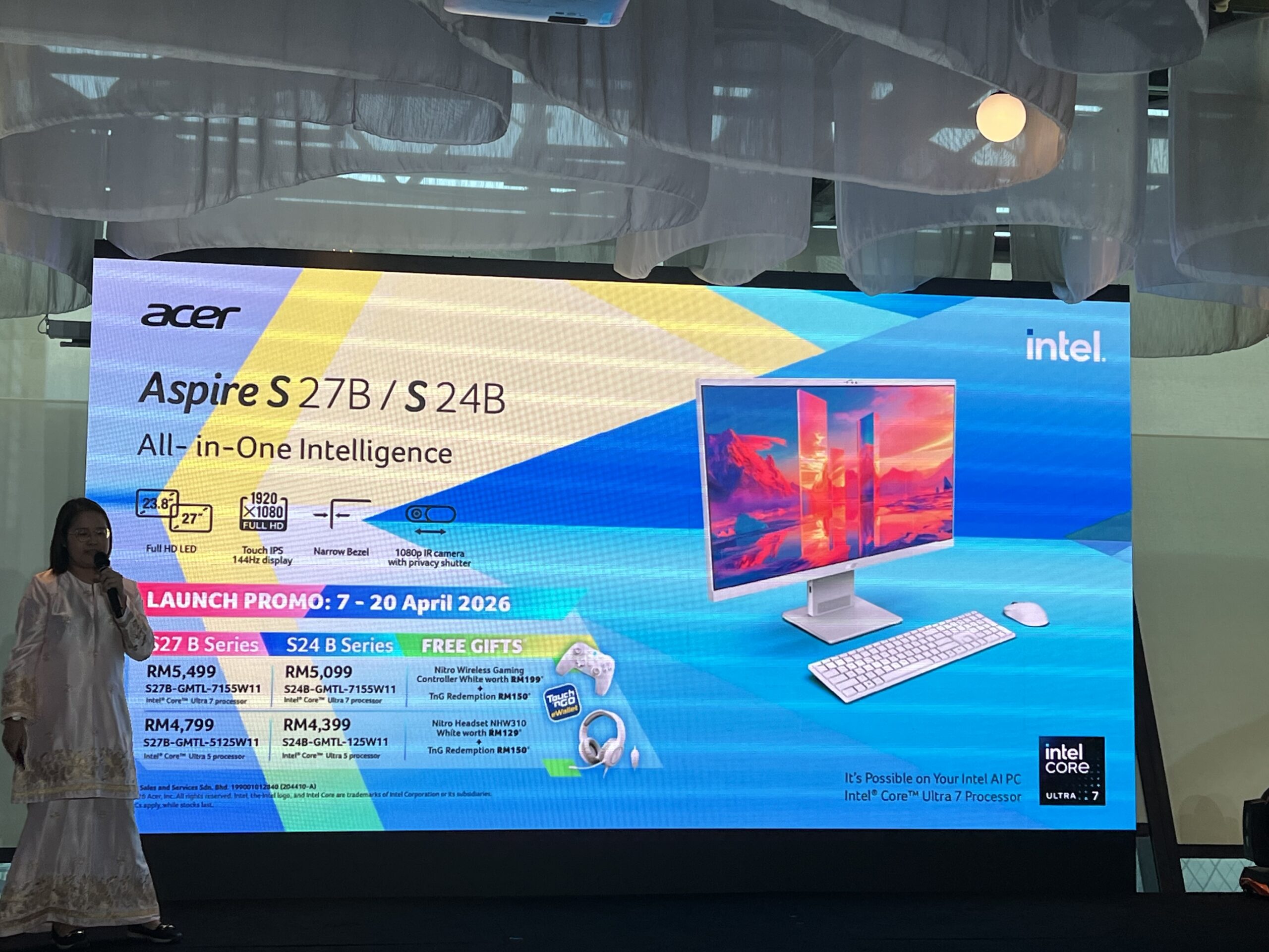 Acer新笔电发布:Intel Core Ultra 3系列、1kg不到的办公本以及一体式桌机等,售RM4399起! 8 IMG 0676 scaled