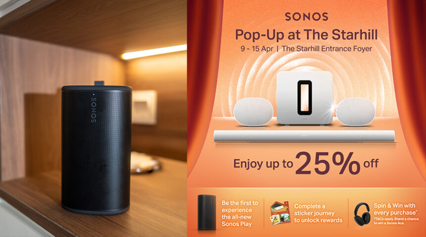 Sonos快闪活动开跑:4月15日前可享高达25%折扣、免费安装、赠品等,也有新品两项! 1 sonos 1