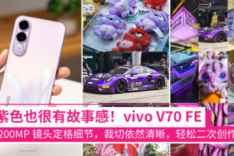 Colour Walk with the vivo V70FE