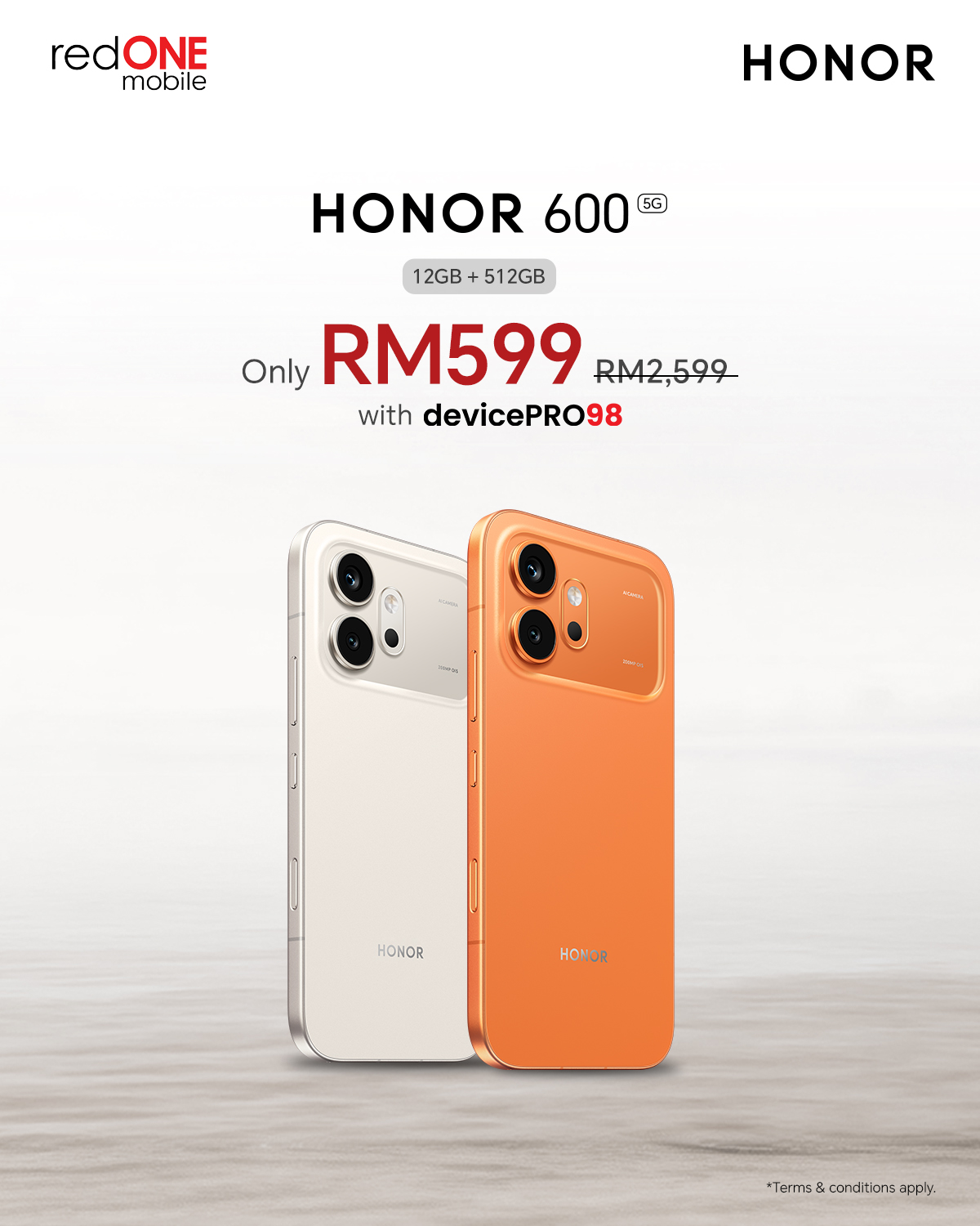 HONOR 600 Series redONE Plan