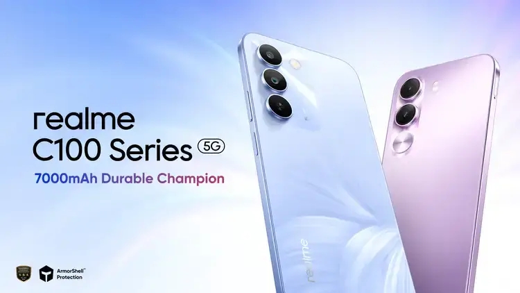大马售价 RM599 起!realme C100 系列发布:7000mAh 大电池、IP64 防尘防水、144Hz 高刷! 2 KV 1 1 1