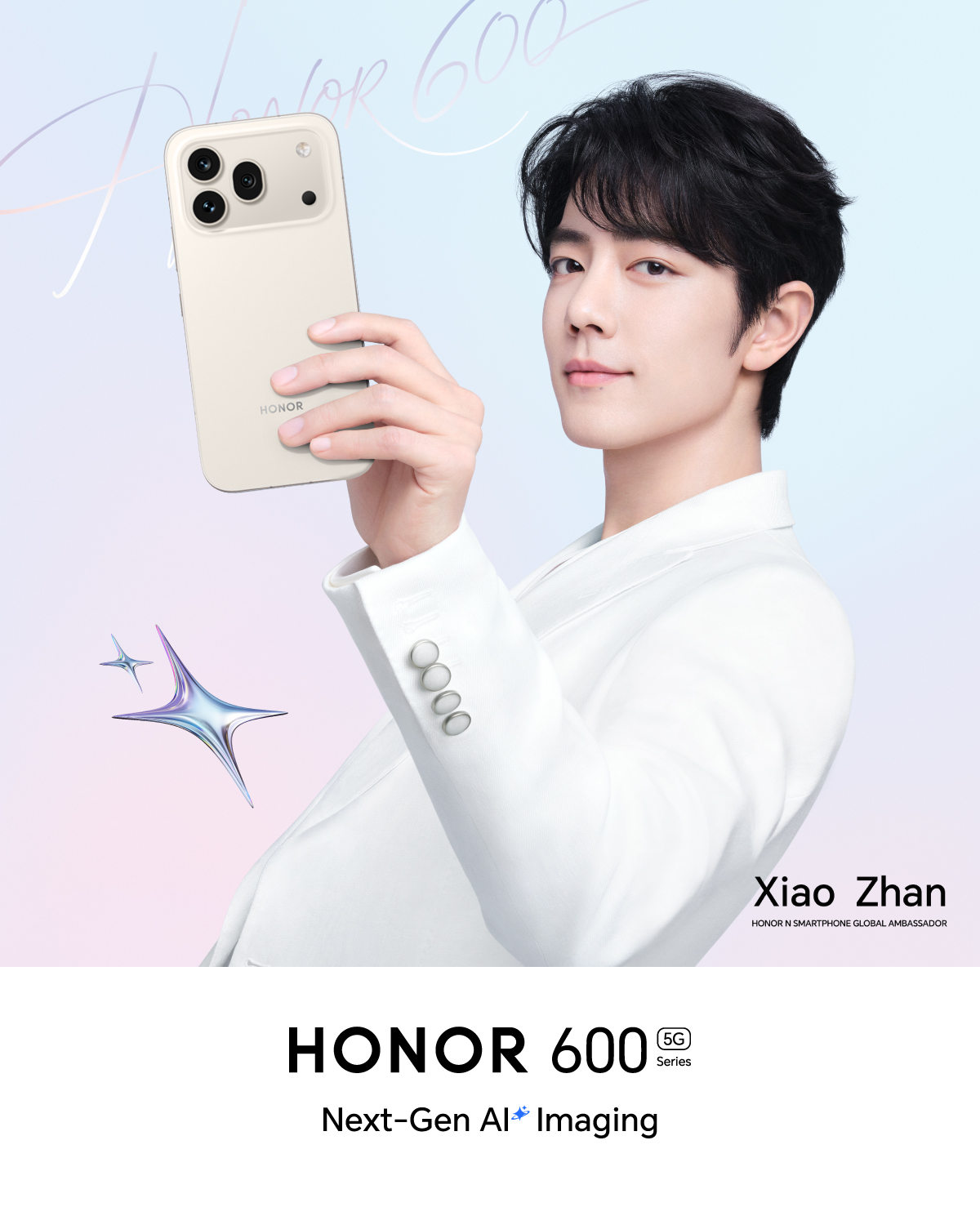 Xiao Zhan as HONOR N Smartphone Global Ambassador SM