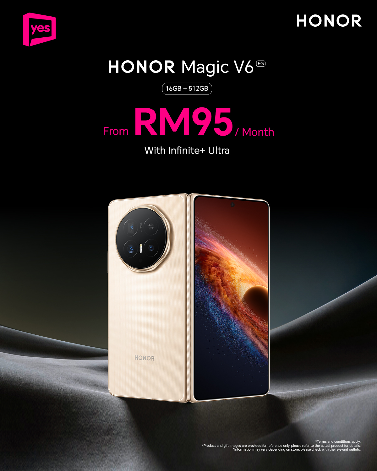 HONOR Magic V6 Yes Plan
