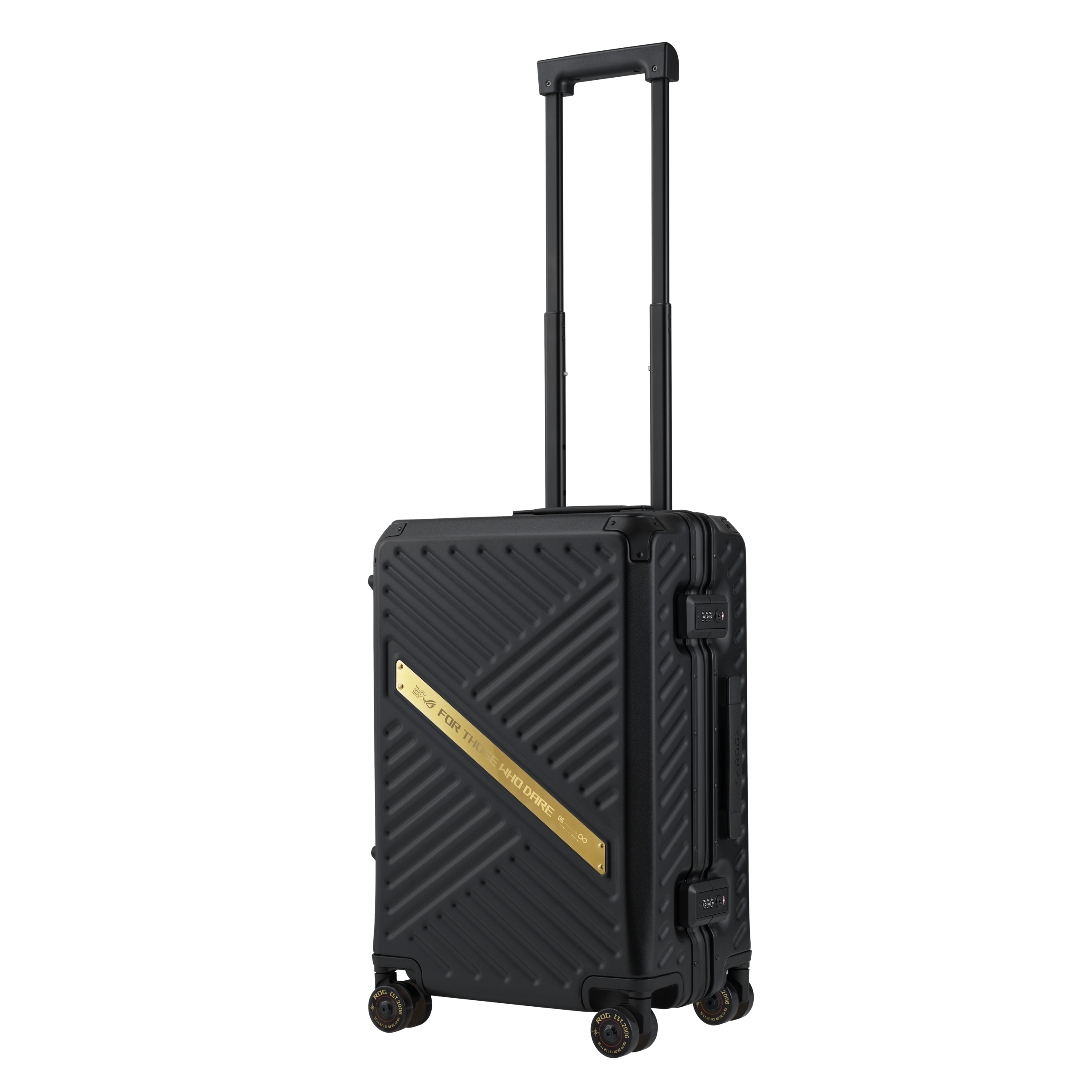 ROG SLASH Hard case Luggage Edition 20 carry on 20inch TSA Silent wheels skate wheels Limited Edition product photo 03 scaled