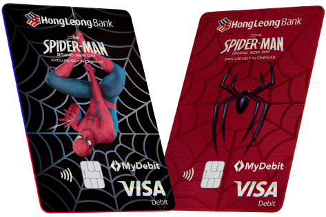 Hong Leong Bank 限量推出 Spider-Man: Brand New Day 三款银行卡!8月18日起开放申请 5 Debit Card