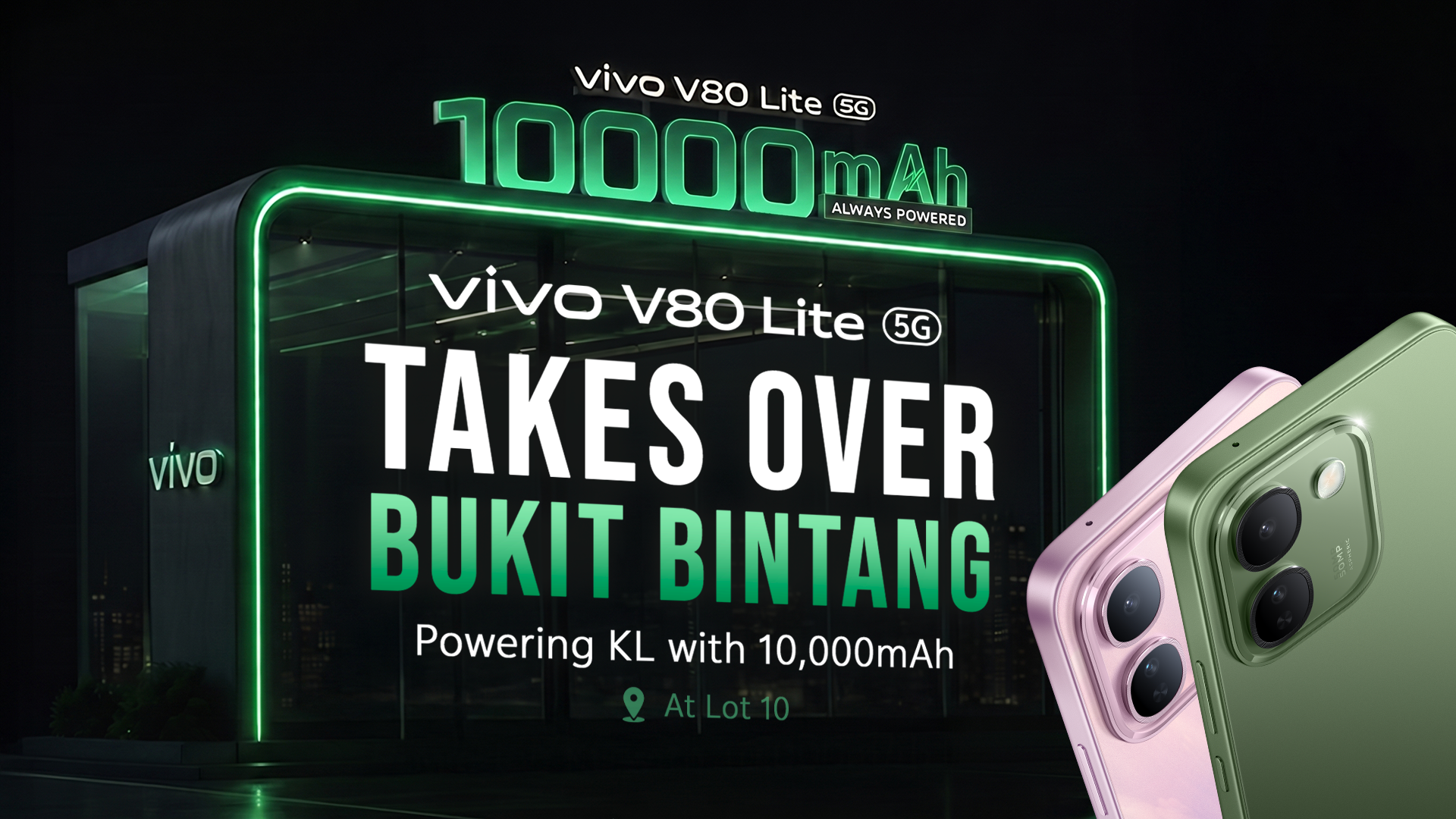 vivo V80 Lite 5G 开启预购优惠!9月11日之前下单,可获价值 RM699 投影仪、背包、无线耳机等! 7 KV 2 1