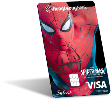 Hong Leong Bank 限量推出 Spider-Man: Brand New Day 三款银行卡!8月18日起开放申请 3 Sutera Card
