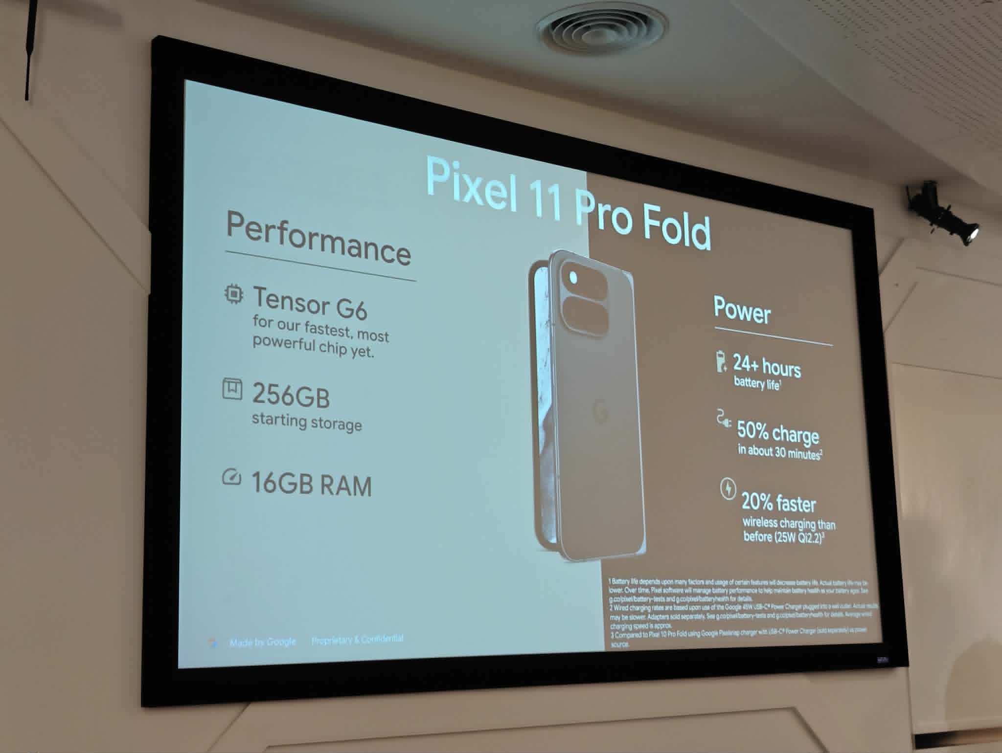 Google Pixel 11 Pro Fold发布:Tensor G6、8寸内屏、PixelSnap磁吸充电,售RM7999起! 4 f3bdac0c 170c 490d 9095 65deaac41a51