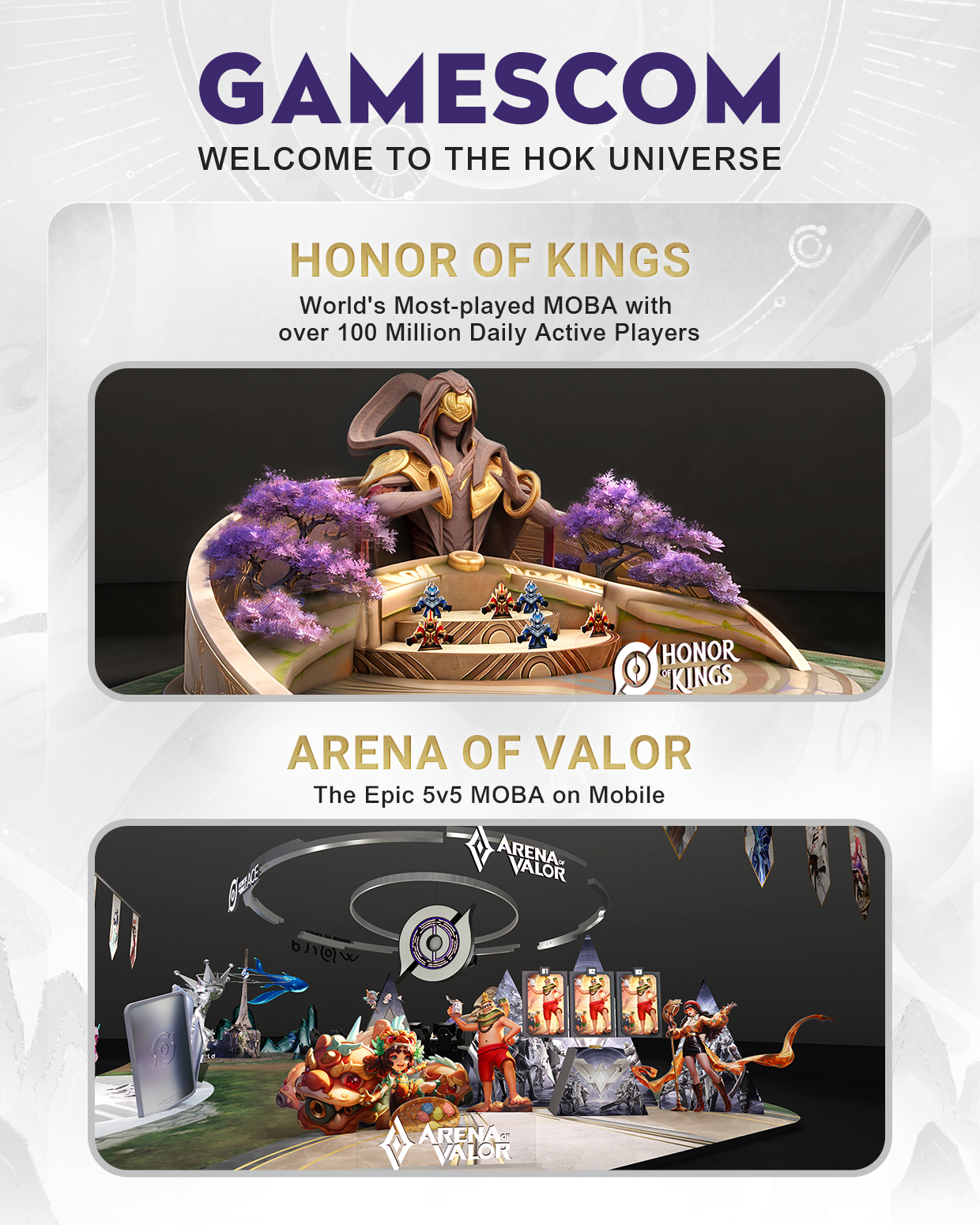 《王者万象棋》首次开放试玩!带《王者荣耀世界》《Honor of Kings》《Arena of Valor》游戏亮相 gamescom 2026 科隆游戏展! 5 poster01 1