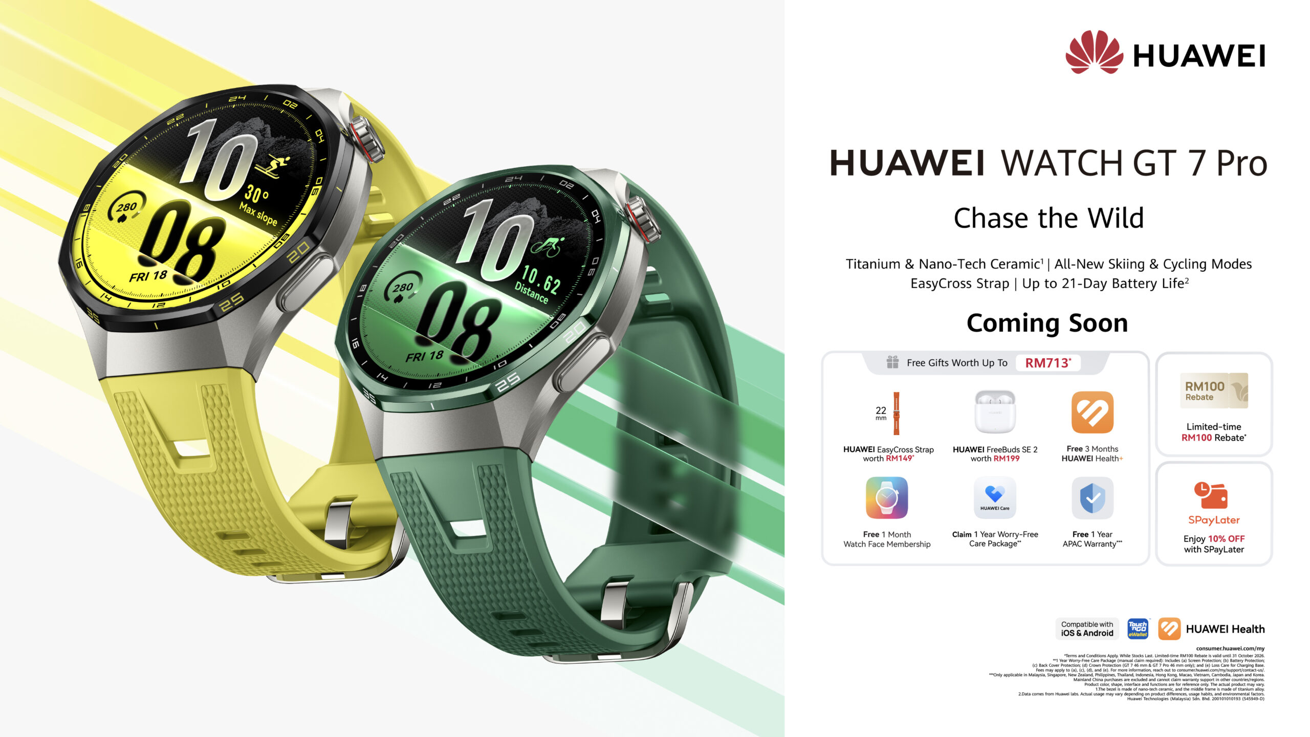 HUAWEI WATCH GT 7系列全新升级!大马独家糖尿病风险监测、专业运动 、全新表带,21天长续航! 8 Teaser GT 7 Pro KV 16x9 1 scaled